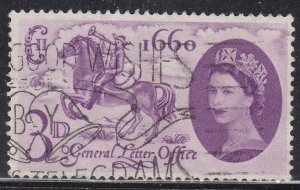 Great Britain 375 Postboy on Horseback 1960