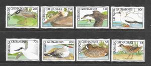 BIRDS - GRENADA GRENADINES #954-61  MNH