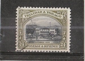 Trinidad & Tobago  Scott#  40  Used  (1935 Government House)