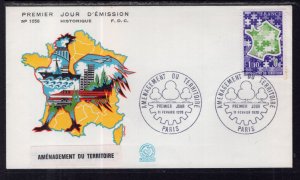 France 1596 U/A FDC