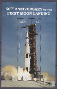 2018 Palau 4086/B378 50 years of Apollo 11 moon landing 7,50 €