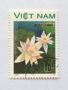 North Vietnam - 1988 – Single “Flower” Stamp – SC#1850 - CTO