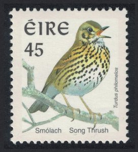 Ireland Song Thrush Bird 45c perf 14*13¾ Phosphor Frame 1998 MNH SG#1057ac