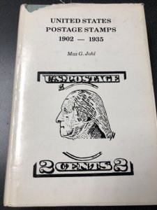 US Postage Stamp Refrence Book 1902-35 Max G. Johl