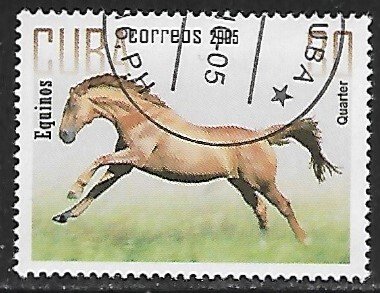Cuba # 4521 - Quarterhorse - unused / CTO.....{R21}