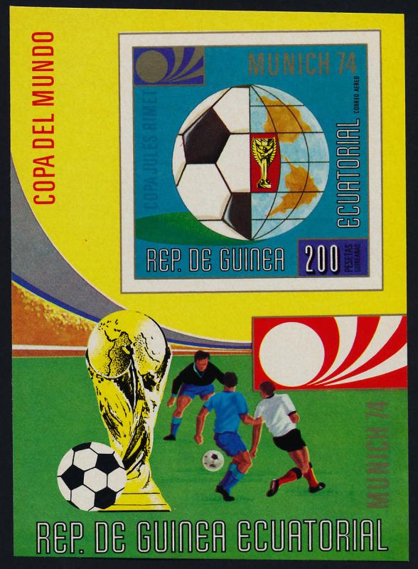 Equatorial Guinea MI BK77 MNH World Cup Soccer, Sports
