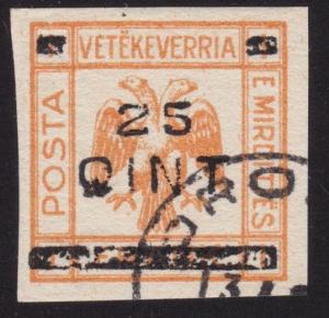 ALBANIA...An old forgery of a classic stamp................................69195