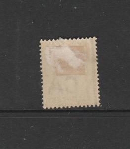 St Lucia 1891/8 Die 2, 1/2d MM SG 43