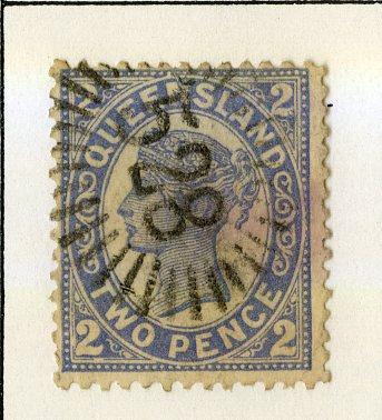 QUEENSLAND 114 USED SCV $7.50 BIN $3.00 ROYALTY