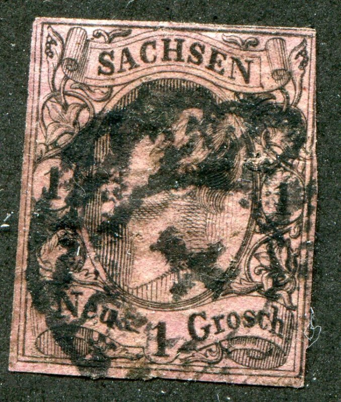 Saxony    SC.# 10 used