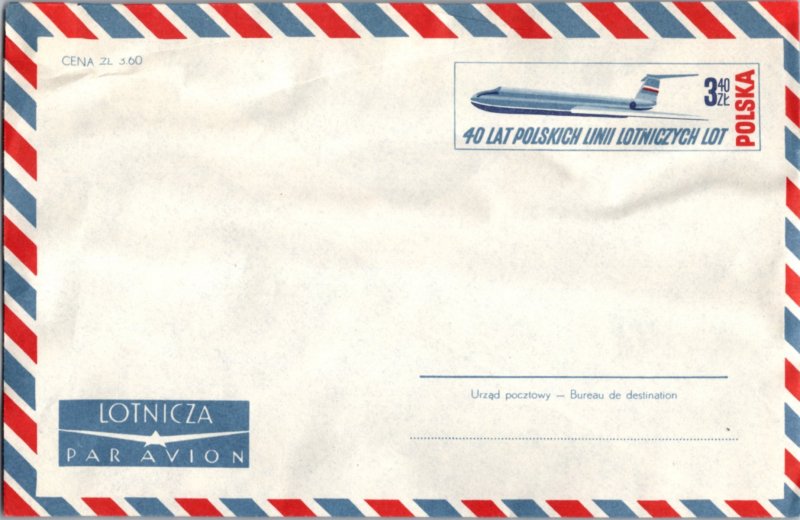 Poland, Worldwide Postal Stationary, Aviation