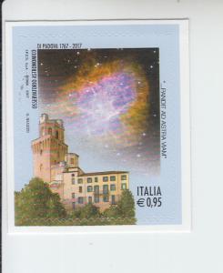 2017 Italy Padua Astronomical Observatory SA (Scott 3444) MNH