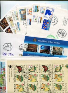 San Marino FDC Venetia 1993 Year Set