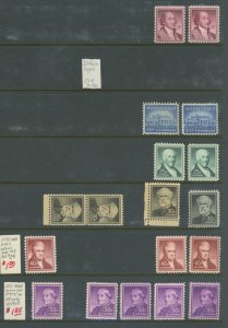 U.S. #SET/MIXED CONDITION 