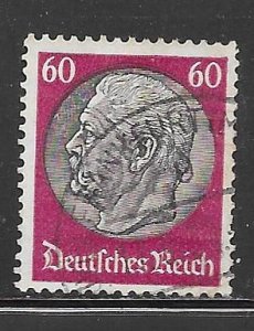 Germany 429: 60pf von Hindenburg, used, VF