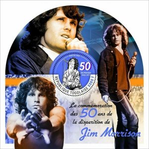 2021/06- TOGO - JIM MORRISON           1V    MNH **