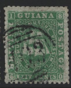 British Guiana Sc#33 Used