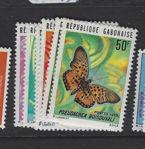 Gabon Butterfly SC 305-10 MNH (9gvh) 