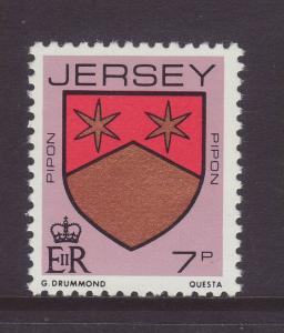 1981 Jersey 7p Perf 14 U/Mint SG256