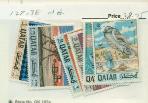 QATAR #127-7E, Mint Never Hinged, Scott $28.75