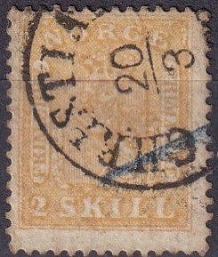 Norway #6  Used CV $250.00 (Z4647)