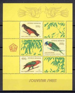 Indonesia - 1980 - Zon. 1025 (Birds) - MNH - M1033