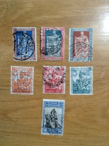Italy  Sc  #201-207  Used