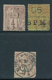 ST PIERRE & MIQUELON (9-11), F-VF - 424685