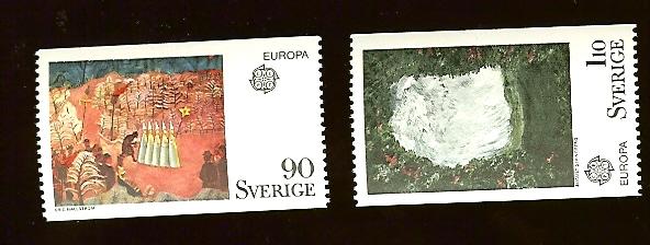 Sweden 1117-18  Europa Cept 1975 MNH