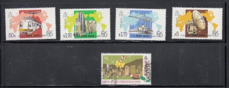 HONG KONG 2 SETS EXPO 86+QE11 SET MNH PO FRESH