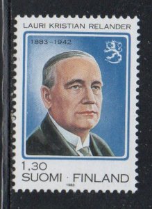 Finland Sc 681 1983 President Relander stamp mint NH