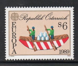 Austria Sc 1459 1989 Europa stamp mint NH