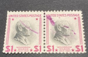 US Scott Number 832g (Pair) Used