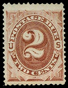 U.S. POSTAGE DUE J2  Mint (ID # 31107)