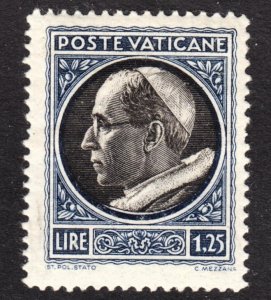 Vatican City Scott 74 F+ mint OG H.  FREE...