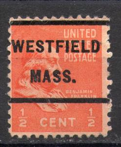 Massachusetts Precancels: Westfield