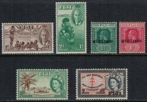 Fiji #B1-4, MR1-2*  CV $6.70