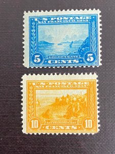 US Stamps - SC# 399 & 400 - MNG - SCV = $185.00 