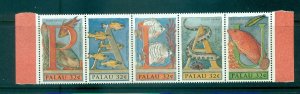 Palau - Sc# 388. 1996 Marine Life. MNH Strip. $3.00.