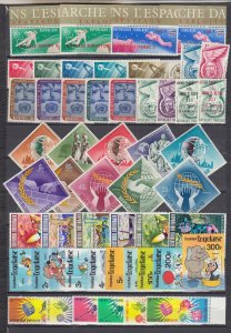 J45771 JL stamps  9 dif togo sets mnh lot with disney