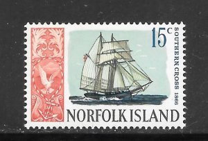 Norfolk Island #108 MH Single