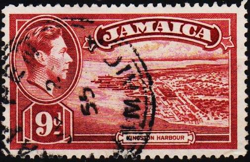 Jamaica. 1938 9d S.G.129 Fine Used