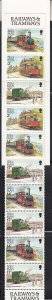 Isle of Man 1989 Booklet SG #SB22 2pd9p Railways Cover Douglas Cable Tramway