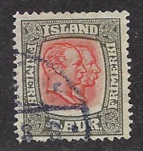 Iceland SC#101 Used Fine...Fill key spots!