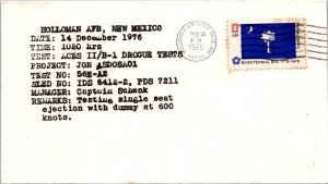 12.14.1976 - ACES II/B01 Drogue Tests - Holloman AFB NM - F73524