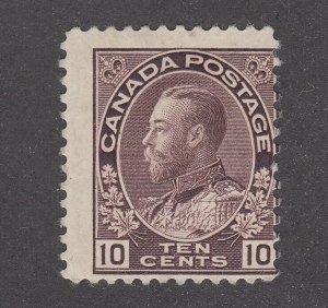 Canada #116 Mint Admiral Issue