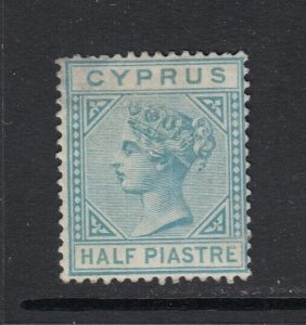 Cyprus, Sc 11 (SG 11), Regummed (over thin)