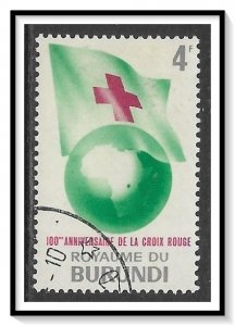 Burundi #53 Red Cross CTOH