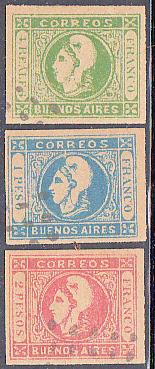 Argentina - Buenos Aires 9-11 Cancelled Forgeries