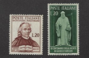 Italy  SC#540-541 MNH VF SCV$21.75.....Nice Opportunity!